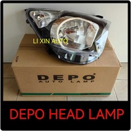 PERODUA AXIA 2014-2016 HEAD LAMP HEAD LIGHT DEPO LAMPU BESAR DEPAN KERETA