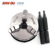 63MM Lathe Chuck SANOU Brand Mini Wood Lathe Chuck Self-Centering Lathe Chuck 3 Jaw K01-63 For Small