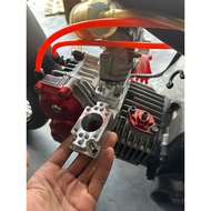 Neck Lead Carburetor Plate Mickey Mouse Head 4 Valves Double Cam Gear All 3 Slides HISPEED Work