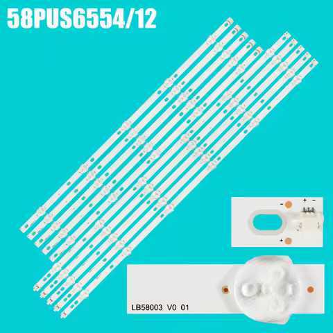 LED Strip For 58PUF6013 58PUS7555 58PUS6203 58PUS6504 58PUS7555/12 /12 58PUS6554/12 58PUS7505/12 58P