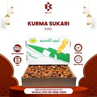 Sukari Kurma | Kurma Raja Super Dus Isi 3 Kg Grade A Premium