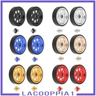 [Lacooppia1] 2pcs &amp; Bolts for Folding Bike Transporting Pushing Components Parts