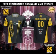 Bren Esports jersey 2021 (Free Customized Nickname and Free Decals Sticker)