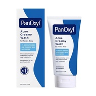 PanOxyl Antimicrobial Acne Creamy Wash, 4% Benzoyl Peroxide, 6 Ounce XB2I