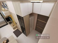 ⚫客廳吊櫃多儲物空間傢俬家俱訂造防花板實木板材玻璃飾物櫃展示櫃インテリアデザイン
