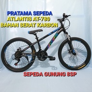 Sepeda Gunung MTB Atlantis AT-780 24" Terbaru