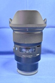 新淨 Sigma 24mm F1.4 DG ART for Sony 標準大光圈鏡頭 廣角 風景鏡  A7 A9 A1 A7C