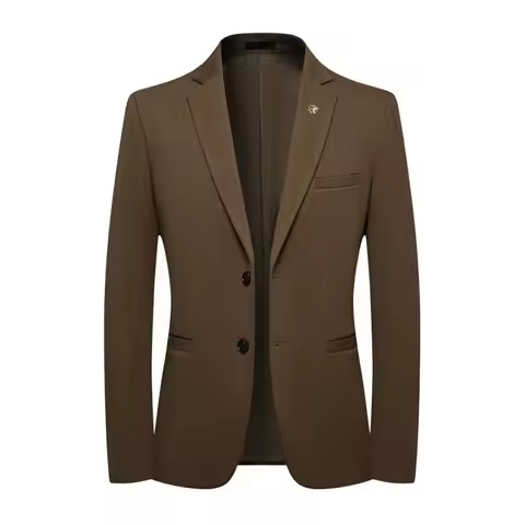 Blazer's New Men's Fashion Outdoor Travel Solid Color, Youthful Wedding, Hosting, Campus Slimming, C