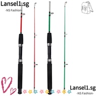 LANSELL Spinning Rod, 2 Sections 1.0m Length Fishing Rod, 2025 107g Lure Weight Carbon Travel Fishin