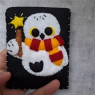 E wallet pouch hedwig harry potter, cute and unique flannel e wallet