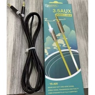 ORIGINAL 3.5MM AUX CABLE / 1 in 1 AUDIO Cable YS-A05 Jack Audio Speaker