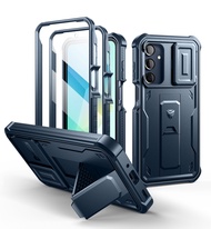 Dexnor สำหรับ Samsung Galaxy A16-5G เคสโทรศัพท์ [2เฟรมด้านหน้า] [ในฝากล้องเลื่อนและขาตั้ง] เคสพร้อมฟ