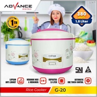 Advance Rice cooker 1.8 liter 3in1 G-20/Magic Com 1.8 liter/Multipurpose Rice cooker 3in1