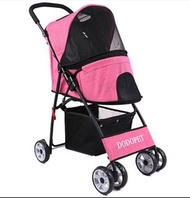 (新款)透氣寵物推車((承重15kg寵物))-狗狗小推車貓咪輕便外出可折疊小型犬遛狗車貓車(U2809)