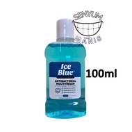 Ice Blue Antibacterial Mouth Wash Gargle (100ml) [chlorhexidine 0.12% w/v] sore throat / infections 