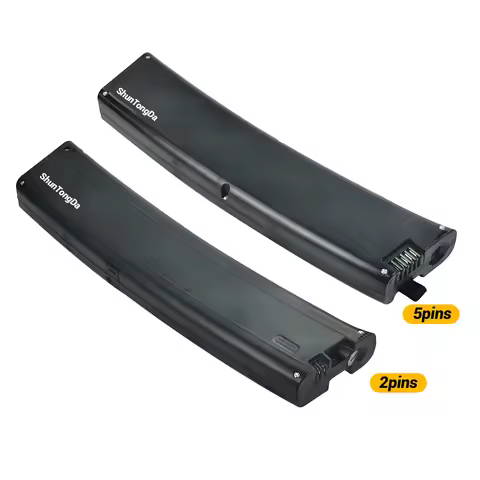 Curved Shape 36vEbike Battery Scimitar Folding City Bike Battery 36V 7.8Ah 8.7Ah 9.6Ah 10.5Ah for Ca