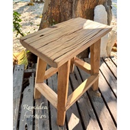 Natural Teak Chair Size 20 x 39 x 45 cm.