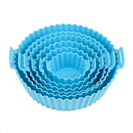 6Pcs Reusable Silicone Air Fryer Liners Basket Mat Pot Suitable for Philips Tower Ninja in The Market