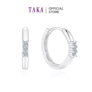 TAKA Jewellery Cresta Diamond Earrings 9K