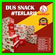 promo termurah box kardus snack kue 12x12 12x14 12x16 / dus kotak roti