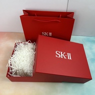原版红色化妆品包装盒sk2口红盒子水乳礼盒SK-ii神仙礼品袋手挽袋Original red cosmetic packaging box sk2 lipstick20251104