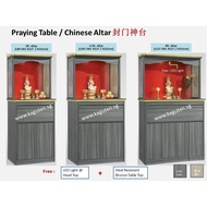 Altar Cabinet 3ft. /3.5ft/4ft. Chinese Altar Modern Altar Table, Praying Table, Free Delivery & Inst