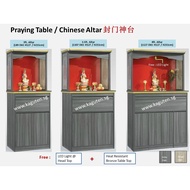 Praying Table 3ft/3.5ft/4ft. Chinese Altar Modern Altar Table, Free Delivery &amp; Installation