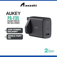 AUKEY PA-F3S 32W Swift Series PD USB C Wall Charger - UK (AUKEY MALAYSIA)