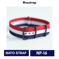 [NP-16] Nato PVD Black Buckle Strap Watch