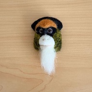 布氏長頸龜臉部造型別針