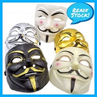 Guy Fawkes Mask V for Vendetta Anonymous Hacker Halloween Birthday Party Cosplay Masks Toys