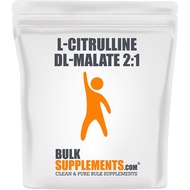 BulkSupplements.com L-Citrulline DL-Malate 2:1 - Citrulline Powder - Citrulline Malate 2 1 - Unflavo