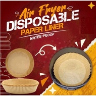 Air Fryer Disposable Paper Non-Stick Mat Round Baking Mats Kitchen Oil-proof Waterproof High Temperature Resistance
