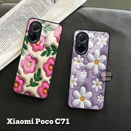 Case For poco C71 - Softcase Glass poco C71 - Casing poco C71 - Silicone For poco C71 - Case Compati