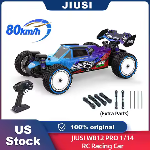 JIUSI WB12 PRO 1/12 4WD Brushless RC Car 2.4G Remote Control Racing Car 80km/h High Speed Drifting o