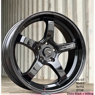Advan Racing Advan GT Flow Formed 18” 5H113 BRZ GT86 New Alza Vw polo Honda Civic HRV CRV Inspira Vo