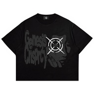 Genesis Conspiracy - Oversized T-shirt WomanTarget Black Unisex - Cotton Combed 20s