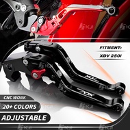 For WMOTO XDV250i XDV 250I Clutch Lever Brake Lever Set Adjustable Folding Handle Levers Motorcycle 