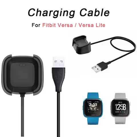 Replacement Charger Compatible with Fitbit Versa 1 Lite (Not Available for Versa 2) USB Smartwatch C