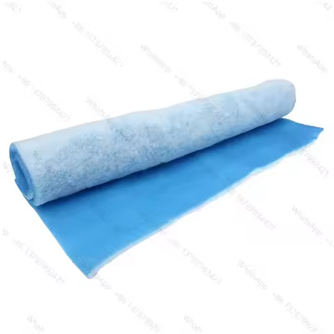 20mm 1x1m 1 Roll Polyester Fiber Air Filter Paint Shop Car Spray Booth Air Filter Material Extractio