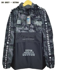 Bozzino Jaket Parasut Cagoule Pria Distro Terbaru / Jaket Parasut Kantong Doraemon