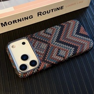 Kevlar Carbon Fibre Texture Magnetic Phone Case for Samsung Galaxy S24 Ultra S25 Plus S25 Ultra S25 