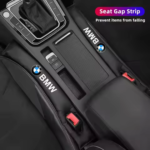 2Pcs Car Seat Gap Filling Plug Cushion Side Seam Leak Proof Strip For BMW X1 X2 X3 X5 X4 X6 X7 G30 G