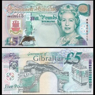 Gibraltar 2000 Millennium Issue 5 Pounds UNC (P-29)