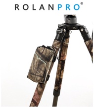 ROLANPRO Tripod Hanging Bag Mobile Phone Storage Bag Photography Outdoor Carry Camera Spare Batteries Teleconverters Accessories