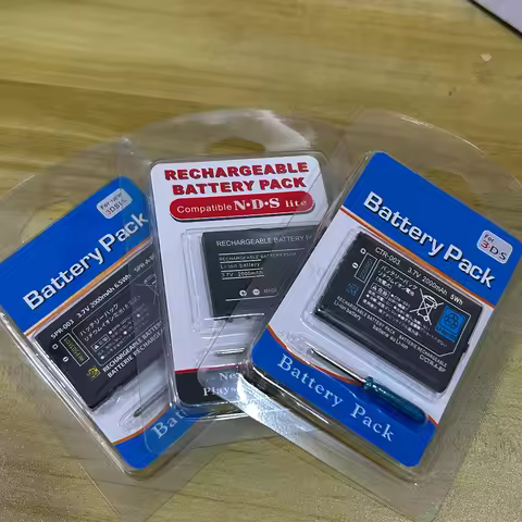 3.7V CTR-003 NDSL SPR-003 Lithium Batteries for Nintendo NEW 3DSLL 3DSXL N3DS 2DS GBA SP Gameboy Gam