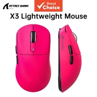 Attack Shark X3 Tri-Mode Wireless Gaming Mouse PAW3395 26000DPI Ultra Lightweight Programmable  Teti