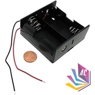 2-Cell D Battery Holder With Wires