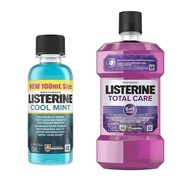 Listerine Mouthwash - Cool Mint/ Green Tea/ Total Care/ Original/ Gum Care/ Tartar Control (100ml/ 250ml)