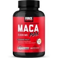Force Factor Maca Max, Maca Root Capsules to Maximize Vitality & Performance, Made with Black Maca, 